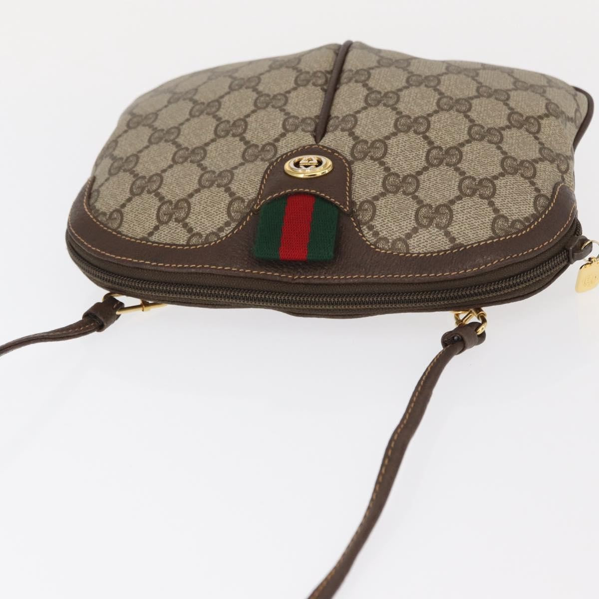 Gucci Vintage Web Crossbody Bag GG Coated Canvas, BEIGE, CANVAS, Shoulder bag