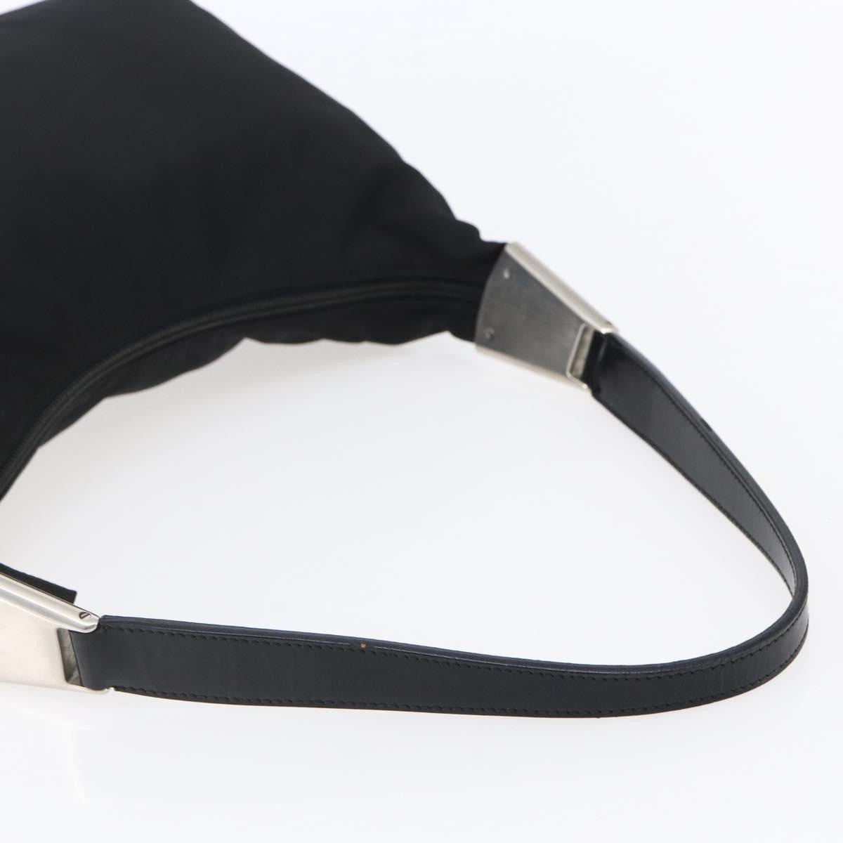 Prada Hobo Tessuto, BLACK, NYLON, Shoulder bag