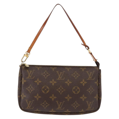 Louis Vuitton Pochette Accessoires NM Monogram Canvas, BROWN, CANVAS, Clutche & pouche