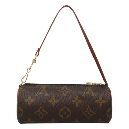Louis Vuitton Papillon Pochette Monogram Canvas, BROWN, CANVAS, Handbag