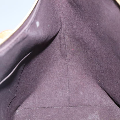 Louis Vuitton Bellevue Handbag Monogram Vernis, BURGUNDY, PATENT_LEATHER, Tote bag