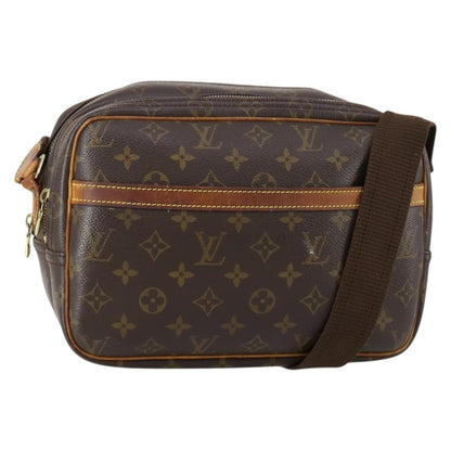 Louis Vuitton Reporter Bag Monogram Canvas, BROWN, CANVAS, Shoulder bag