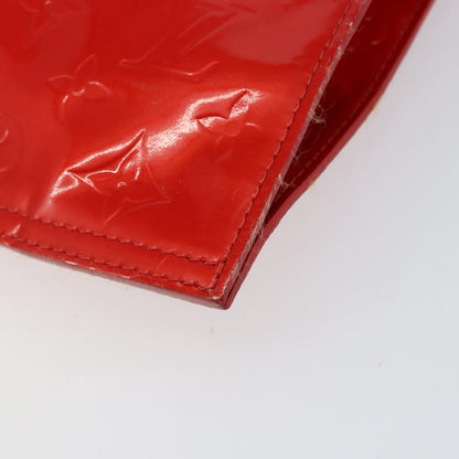 Louis Vuitton Stanton Handbag Monogram Vernis, RED, PATENT_LEATHER, Tote bag