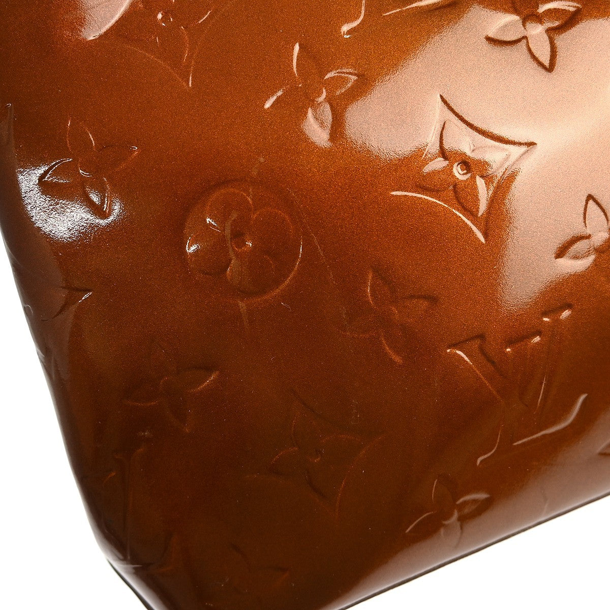 Louis Vuitton Reade Handbag Monogram Vernis, BROWN, PATENT_LEATHER, Handbag