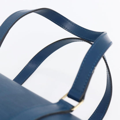 Louis Vuitton Soufflot Handbag Epi Leather, BLUE, LEATHER, Handbag
