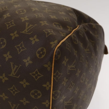 Louis Vuitton Keepall Bag Monogram Canvas, BROWN, CANVAS, Travel bag