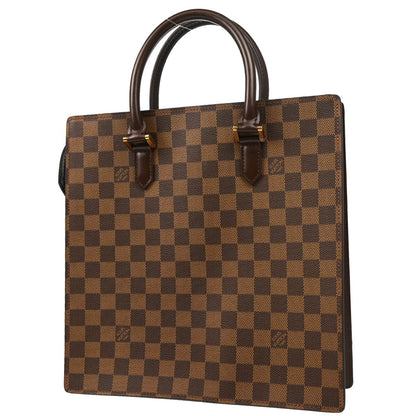 Louis Vuitton Venice Sac Plat Bag Damier, BROWN, CANVAS, Tote bag