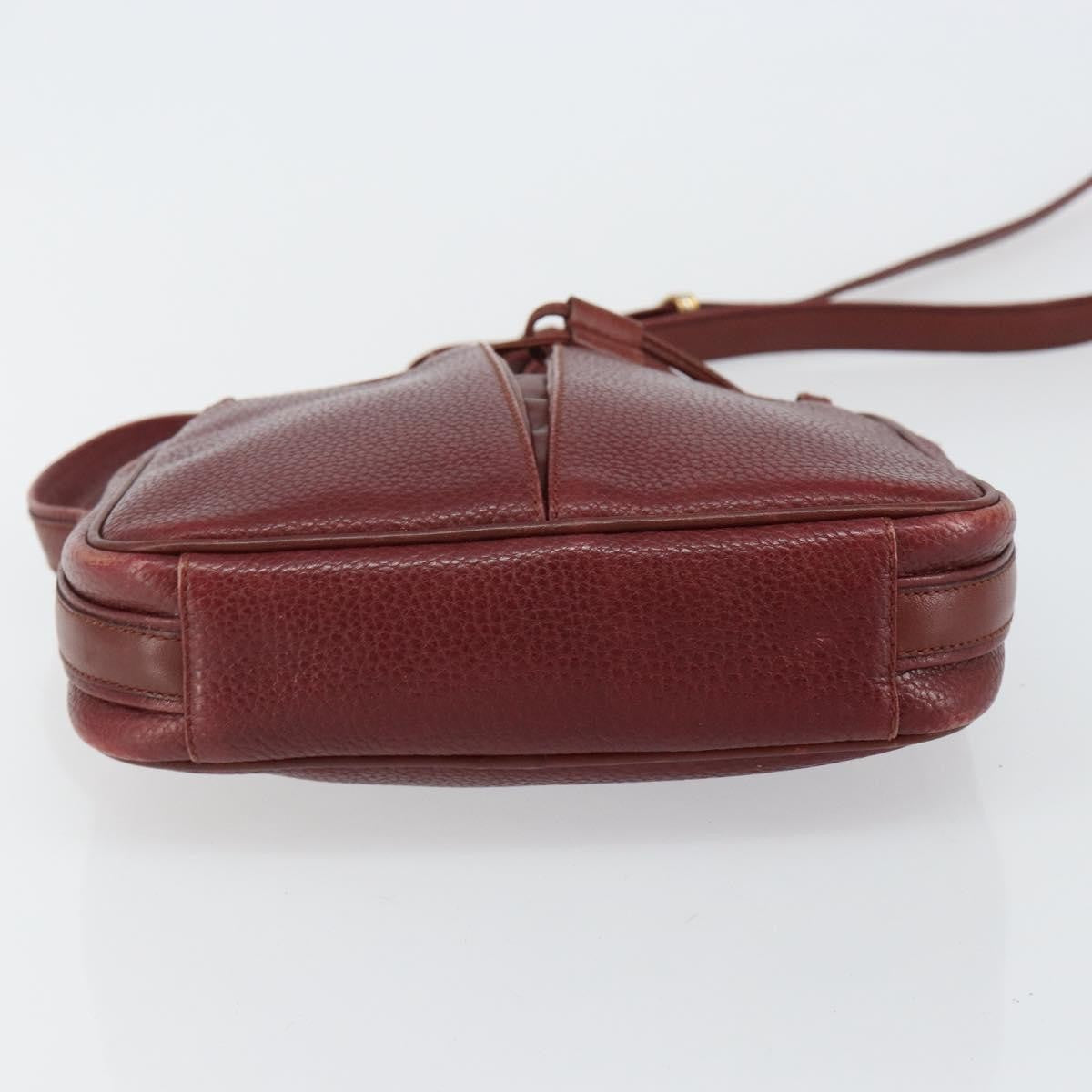 cartier Tasseled Must de Cartier Crossbody Bag Leather, BURGUNDY, LEATHER, Shoulder bag