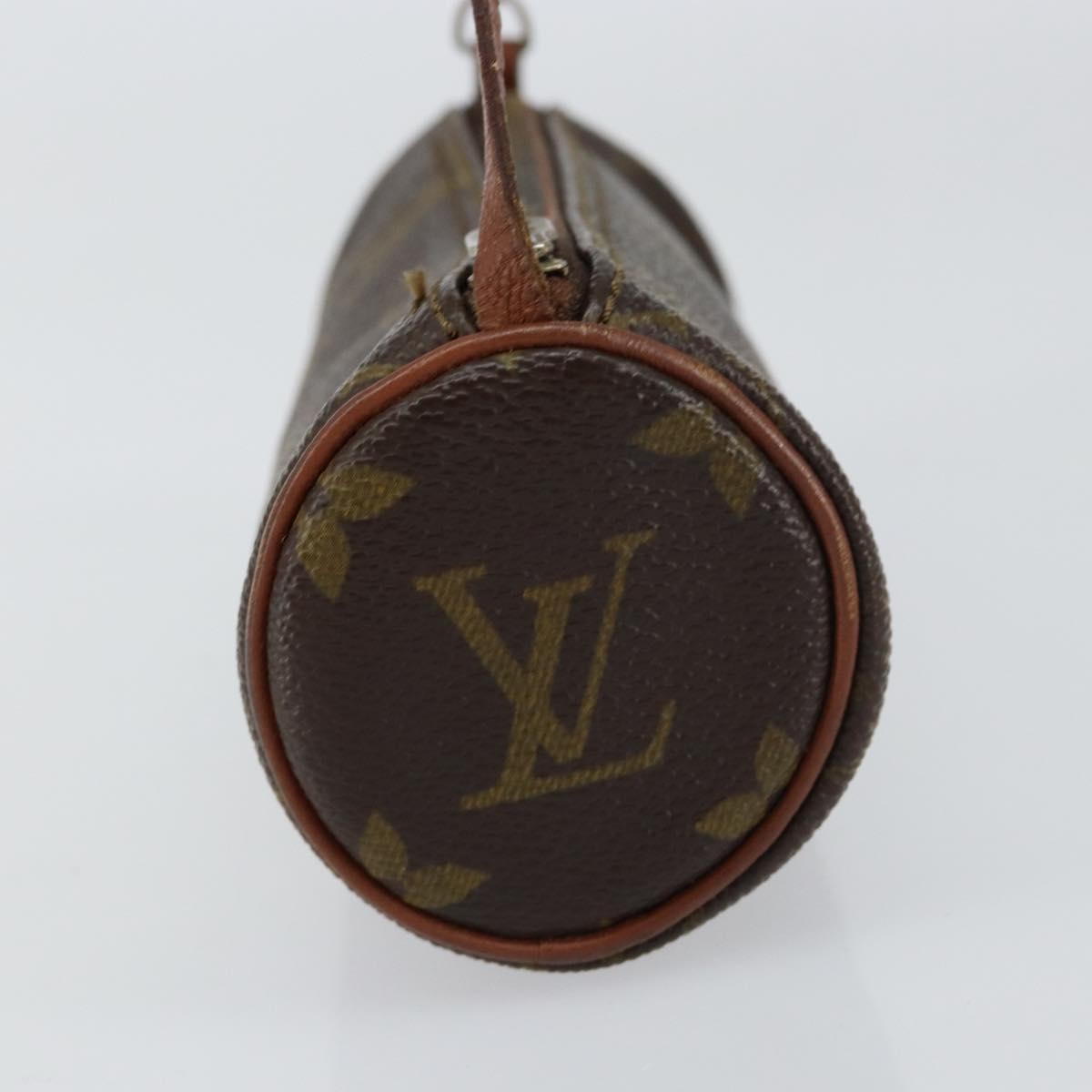 Louis Vuitton Papillon Pochette Monogram Canvas, BROWN, CANVAS, Clutche & pouche