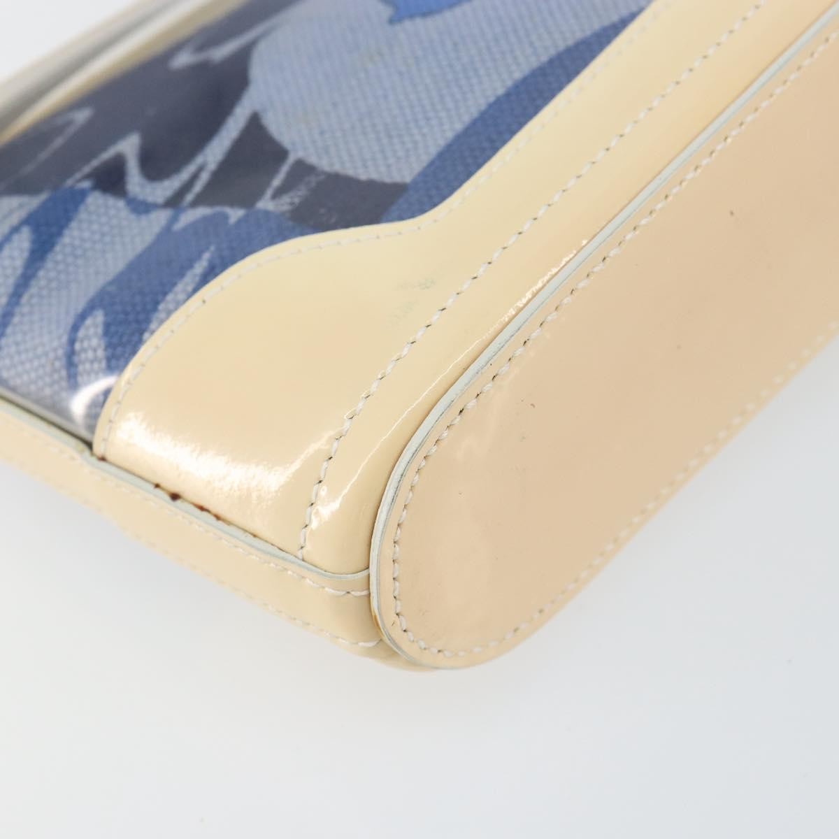 Salvatore Ferragamo Vintage Shoulder Bag Patent leather, BLUE, PATENT_LEATHER, Shoulder bag