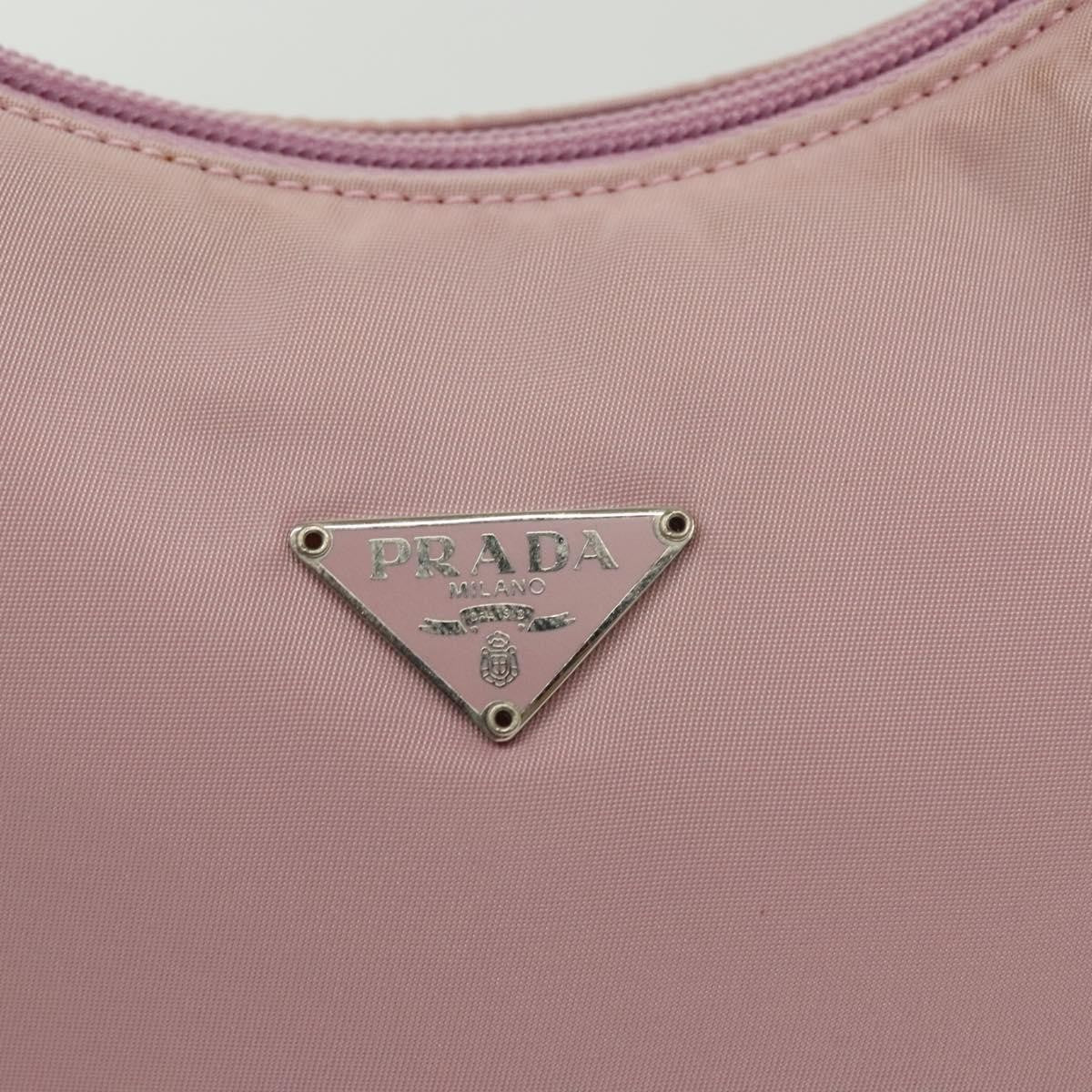 Prada Hobo Tessuto, PINK, NYLON, Handbag