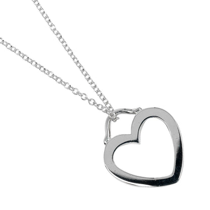 Tiffany & Co. Sentimental Heart Necklace Silver 925, SILVER, SILVER, Necklace
