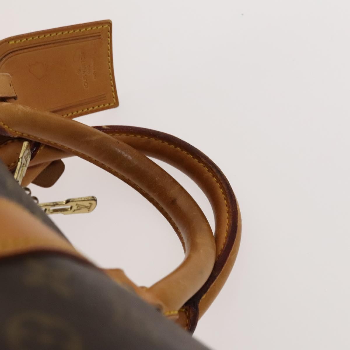 Louis Vuitton Keepall Bag Monogram Canvas, BROWN, CANVAS, Travel bag