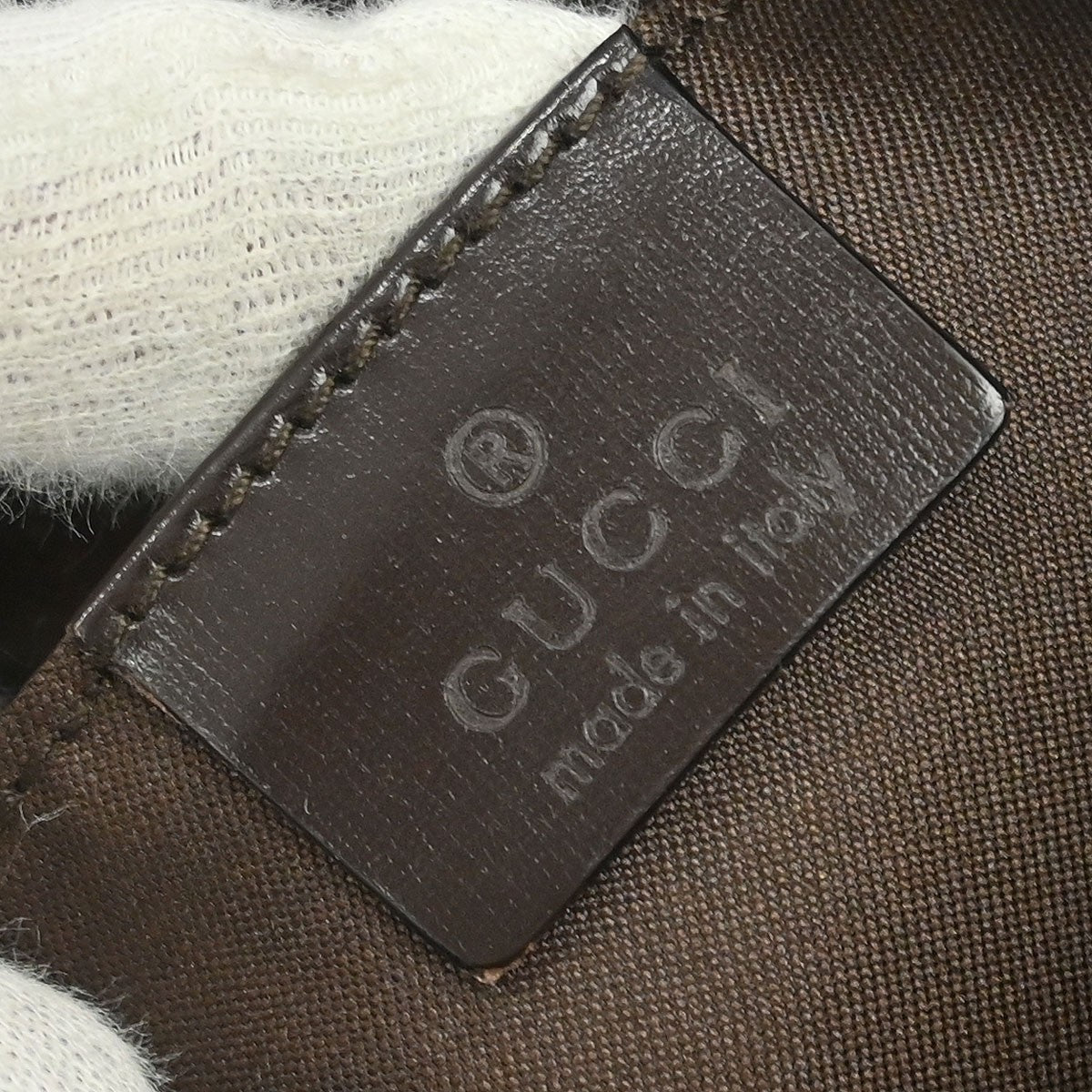 Gucci Vintage Zip Hobo Suede, BROWN, SUEDE, Handbag