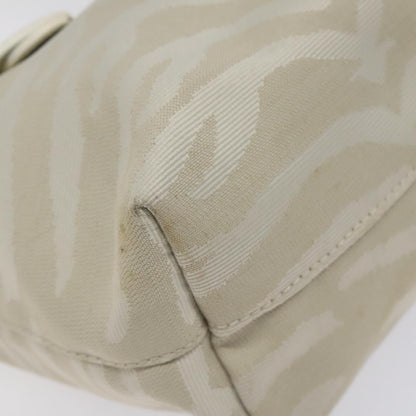 Fendi Vintage Tiger Tote Canvas, WHITE, CANVAS, Tote bag