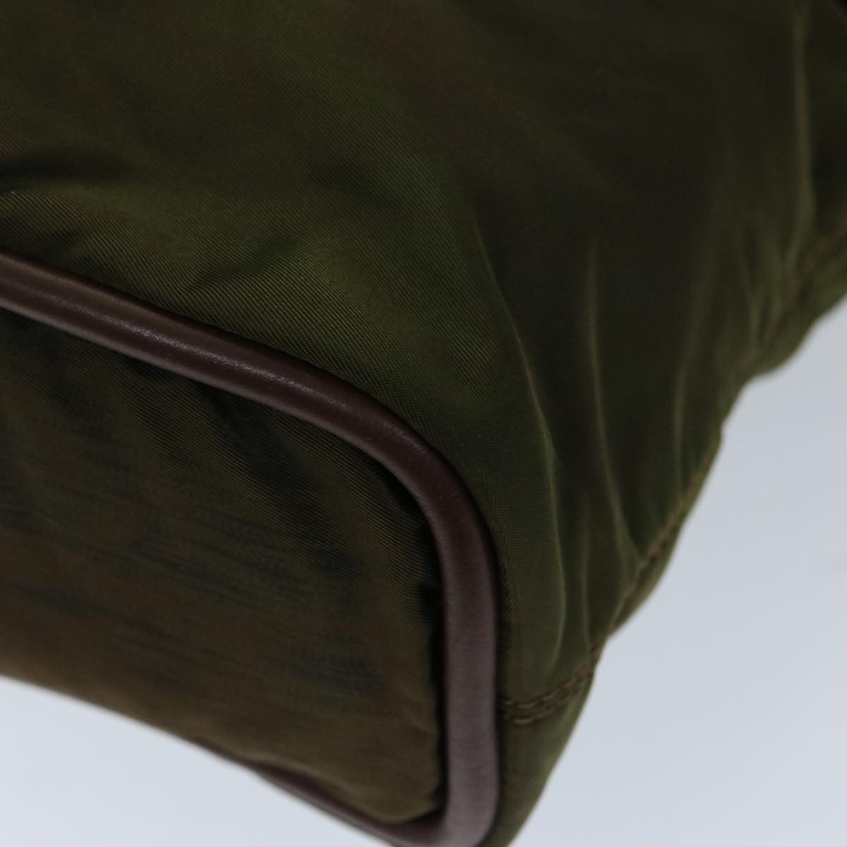 Celine Vintage Macadam Handbag Macadam, KHAKI, NYLON, Handbag