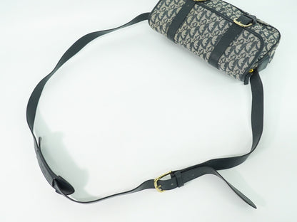 Christian Dior Trotter shoulder bag Canvas, GRAY, CANVAS, Shoulder bag