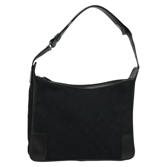 Gucci GG Canvas Bag Canvas, BLACK, CANVAS, Shoulder bag