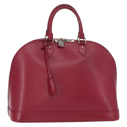 Louis Vuitton Alma Handbag Epi Leather, PINK, LEATHER, Handbag