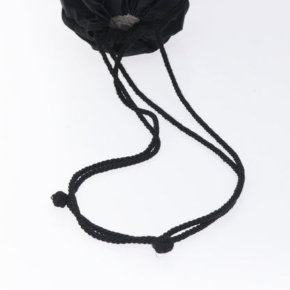 Fendi Vintage shoulderbag Satin, BLACK, SATIN, Shoulder bag