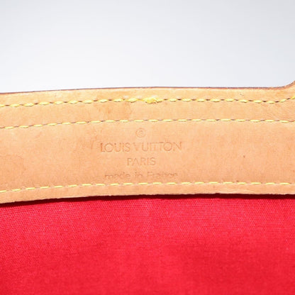 Louis Vuitton Stanton Handbag Monogram Vernis, RED, PATENT_LEATHER, Tote bag