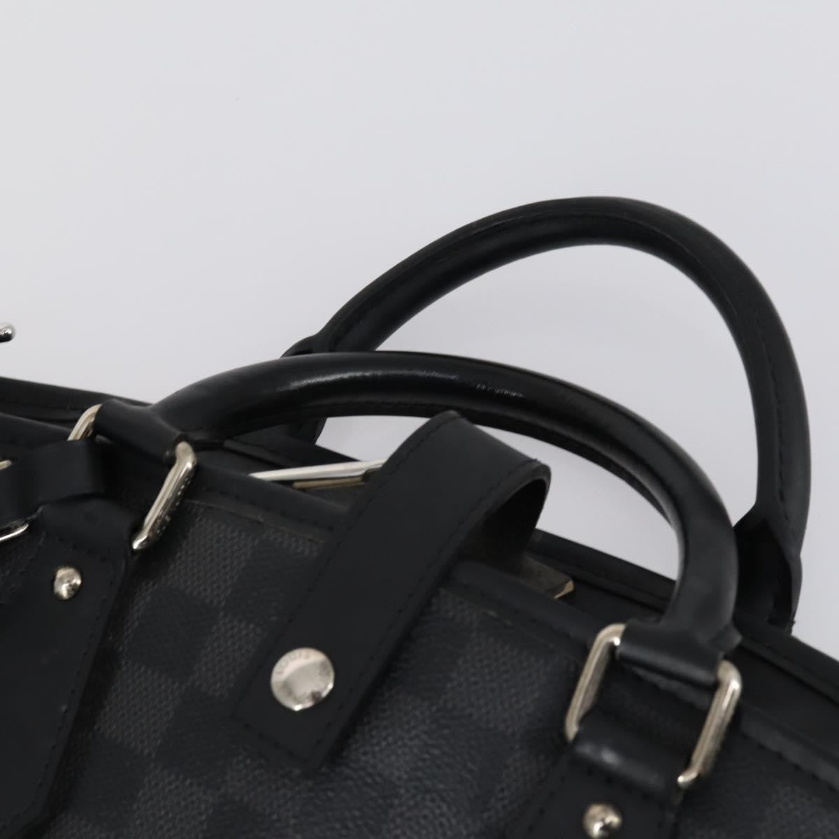 Louis Vuitton Garment Cover Damier Graphite, GRAY, CANVAS, Travel bag