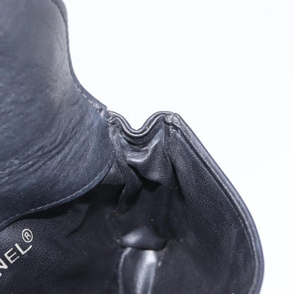 Chanel Chain Envelope Belt Bag Quilted Calfskin, BLACK, LEATHER, Clutche & pouche