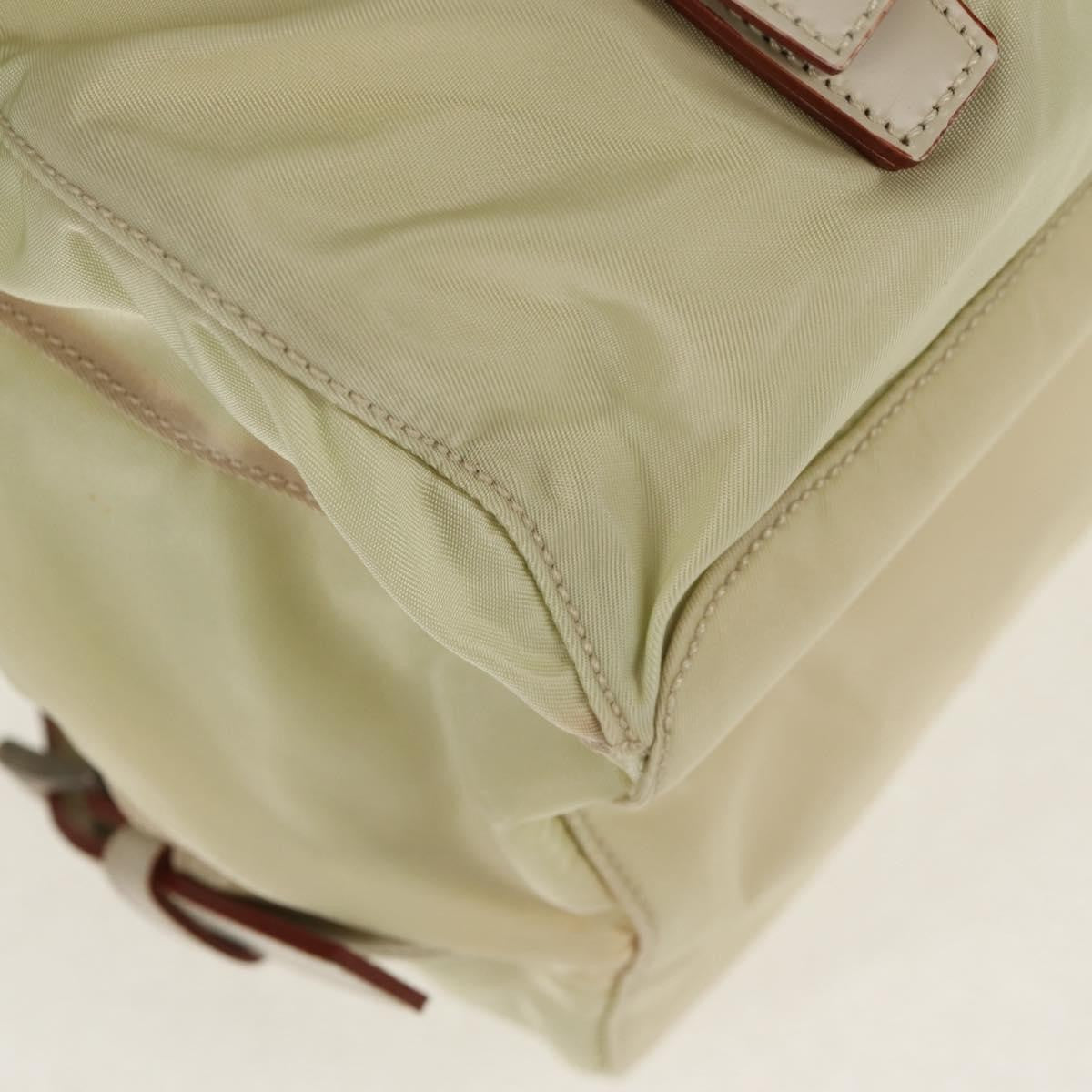 Prada Sac à dos Re-nylon nylon, BEIGE, NYLON, Backpack