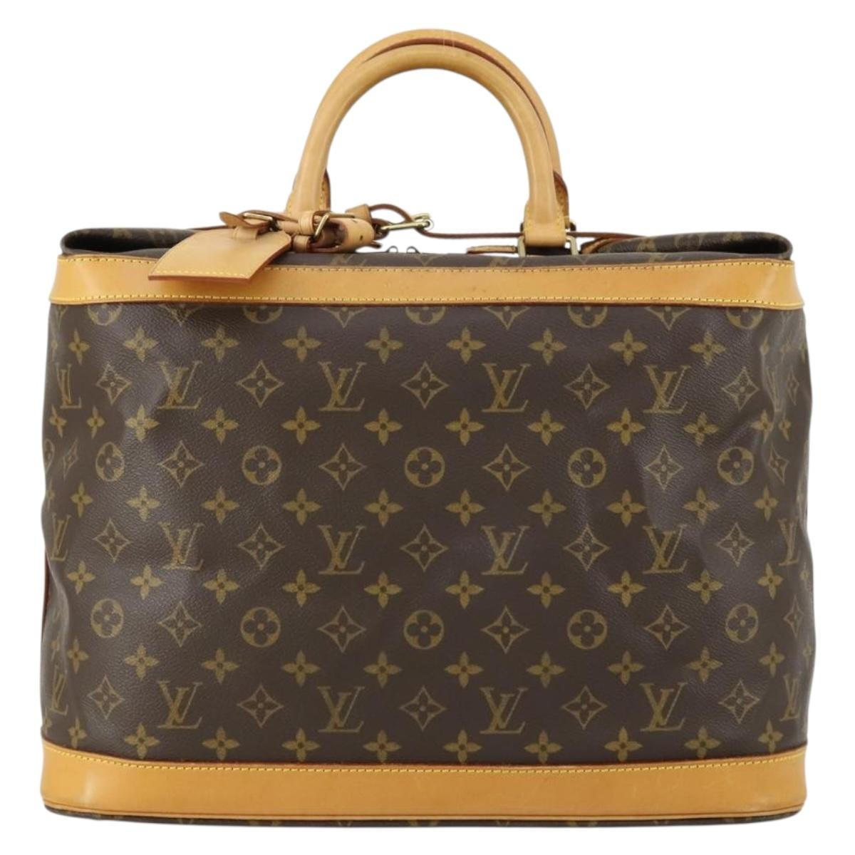 Louis Vuitton Cruiser Handbag Monogram Canvas, BROWN, CANVAS, Travel bag