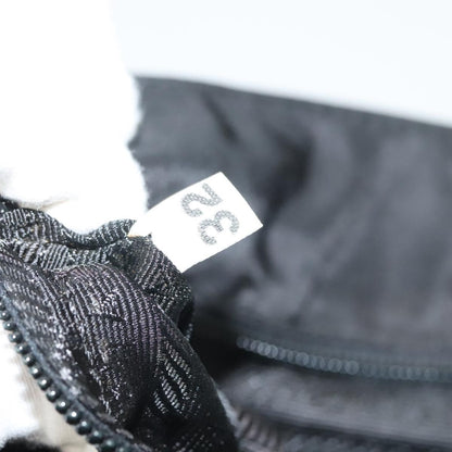 Prada Metal Handles Tote Tessuto, BLACK, NYLON, Handbag