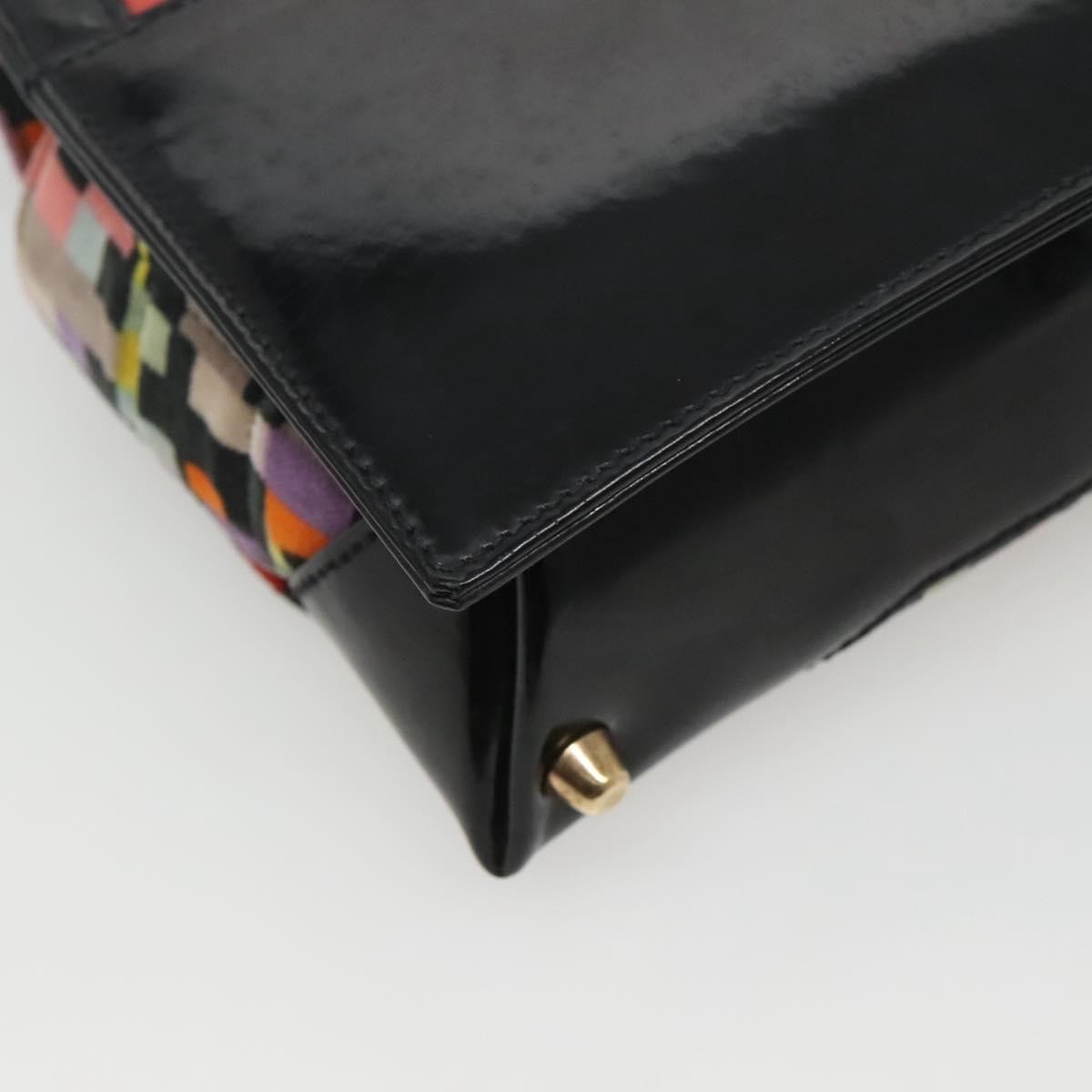 Chanel Chocolate Bar Medallion Flap Bag Quilted Calfskin, MULTICOLOUR, VELVET, Handbag