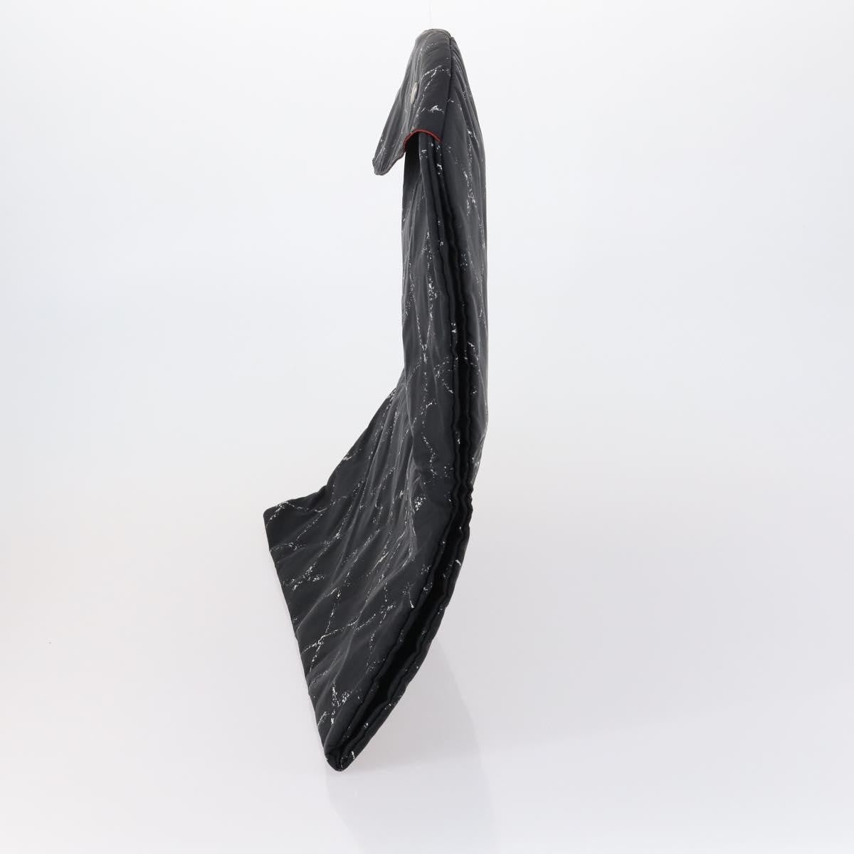 Chanel Travel Line Garment Bag Printed Nylon, BLACK, NYLON, Travel bag