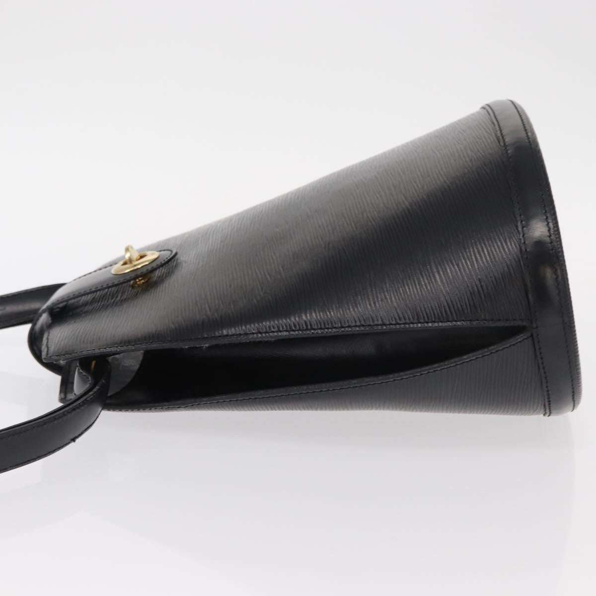 Louis Vuitton Cluny Shoulder Bag Epi Leather, BLACK, LEATHER, Shoulder bag