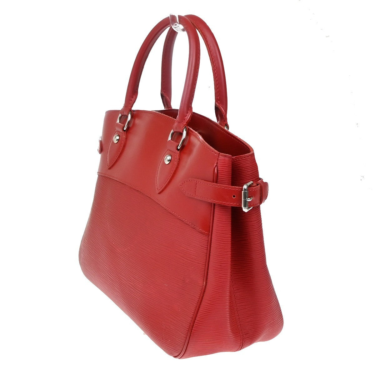Louis Vuitton Passy Tote Epi Leather, RED, LEATHER, Tote bag