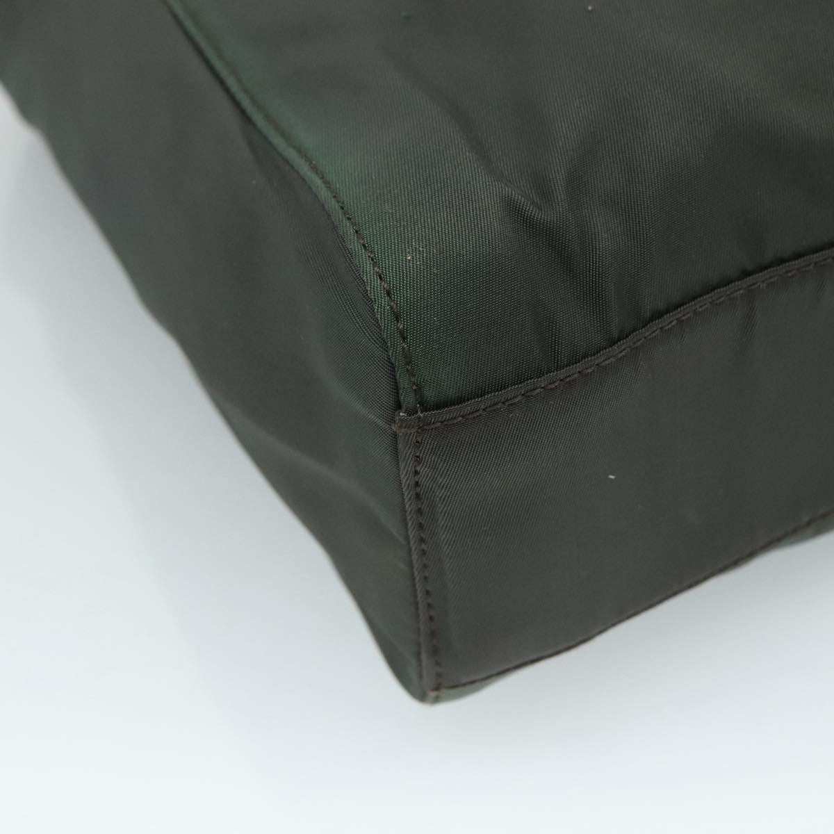 Prada Vintage Chain Tote Tessuto, KHAKI, NYLON, Tote bag