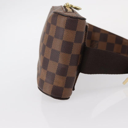 Louis Vuitton Geronimos Waist Bag Damier, BROWN, CANVAS, Shoulder bag