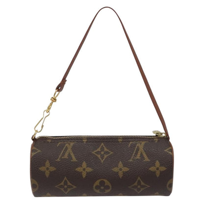 Louis Vuitton Papillon Pochette Monogram Canvas, BROWN, CANVAS, Handbag