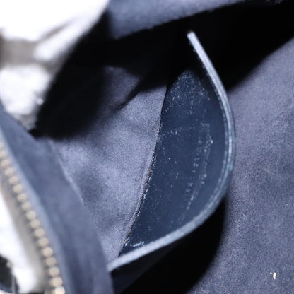 Saint Laurent Classic Baby Duffle Bag Leather, NAVY, LEATHER, Handbag