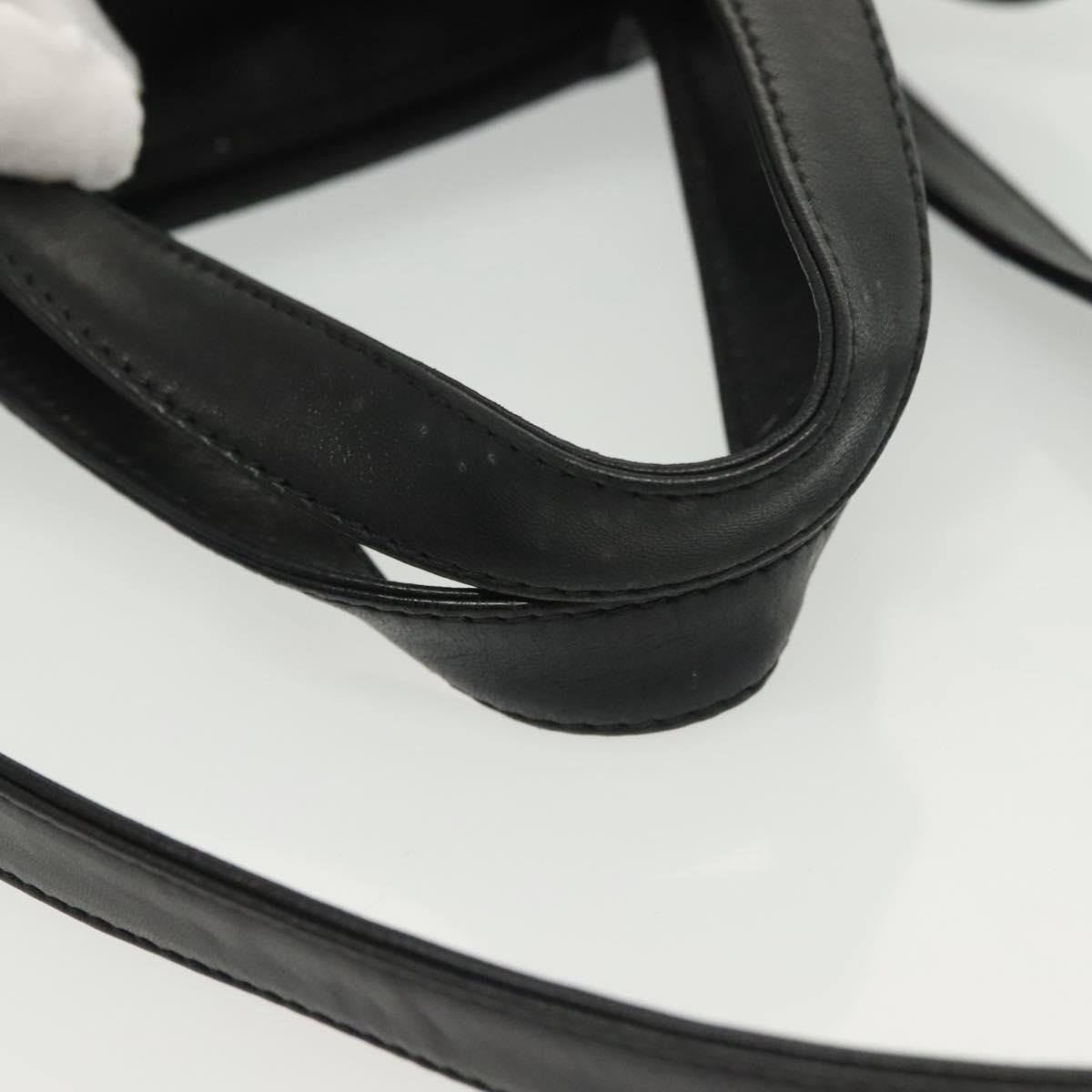 Loewe Anagram handbag Leather, BLACK, LEATHER, Handbag