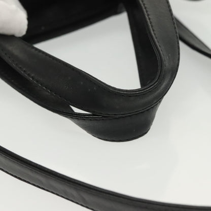 Loewe Anagram handbag Leather, BLACK, LEATHER, Handbag