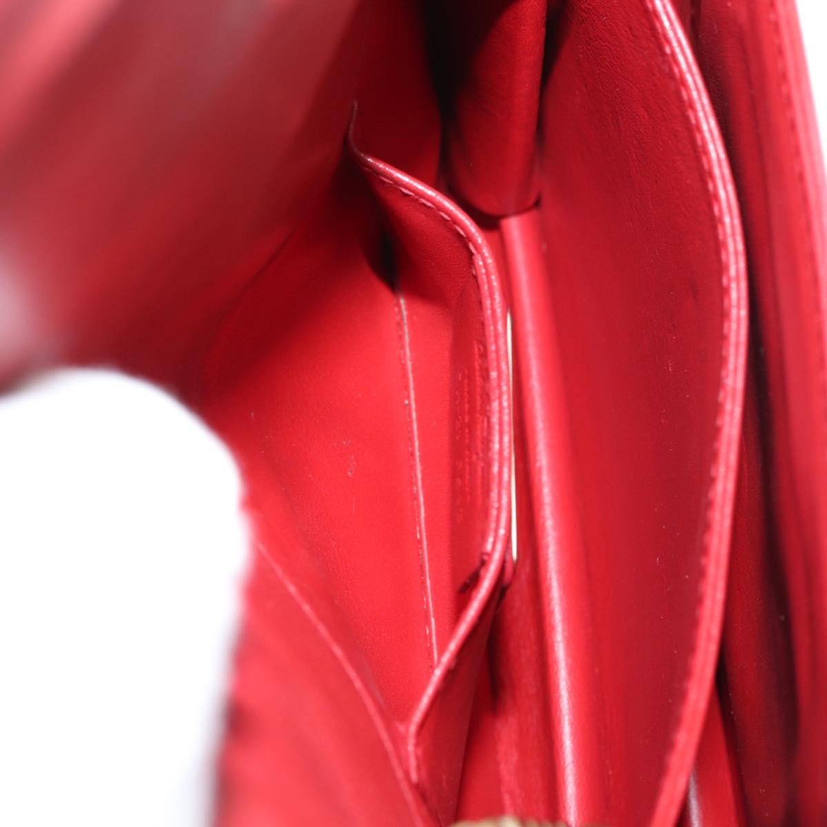 Salvatore Ferragamo Thalia Shoulder Bag Leather, RED, LEATHER, Shoulder bag