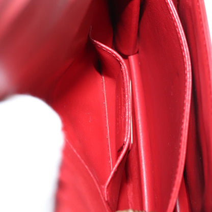 Salvatore Ferragamo Thalia Shoulder Bag Leather, RED, LEATHER, Shoulder bag