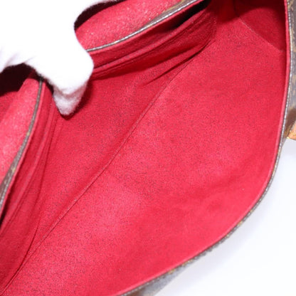 Louis Vuitton Sonatine Handbag Monogram Canvas, BROWN, CANVAS, Handbag