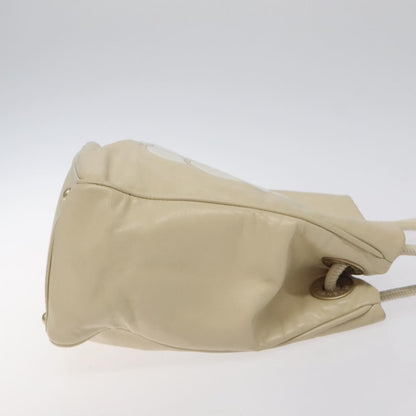 Chanel Camellia Tote Leather, BEIGE, LEATHER, Tote bag