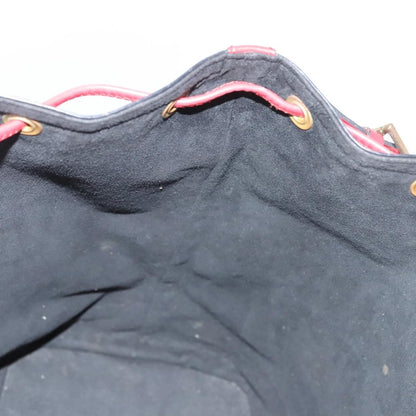 Louis Vuitton Bicolor Noe Handbag Epi Leather, BLACK, LEATHER, Shoulder bag