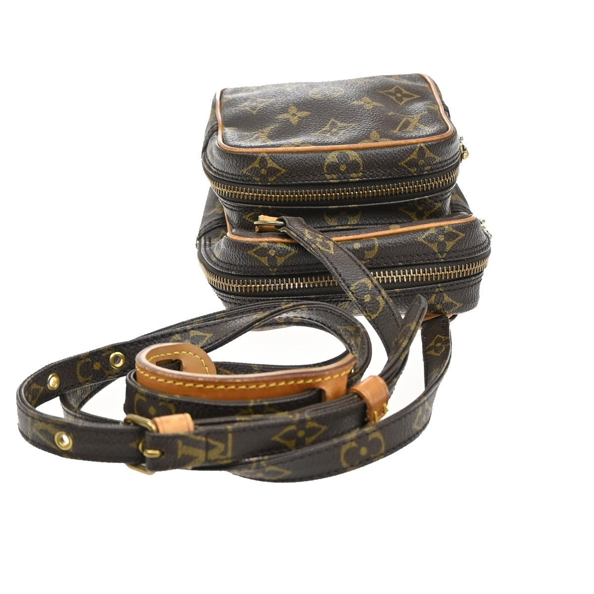 Louis Vuitton Amazone Bag Monogram Canvas, BROWN, CANVAS, Crossbody bag