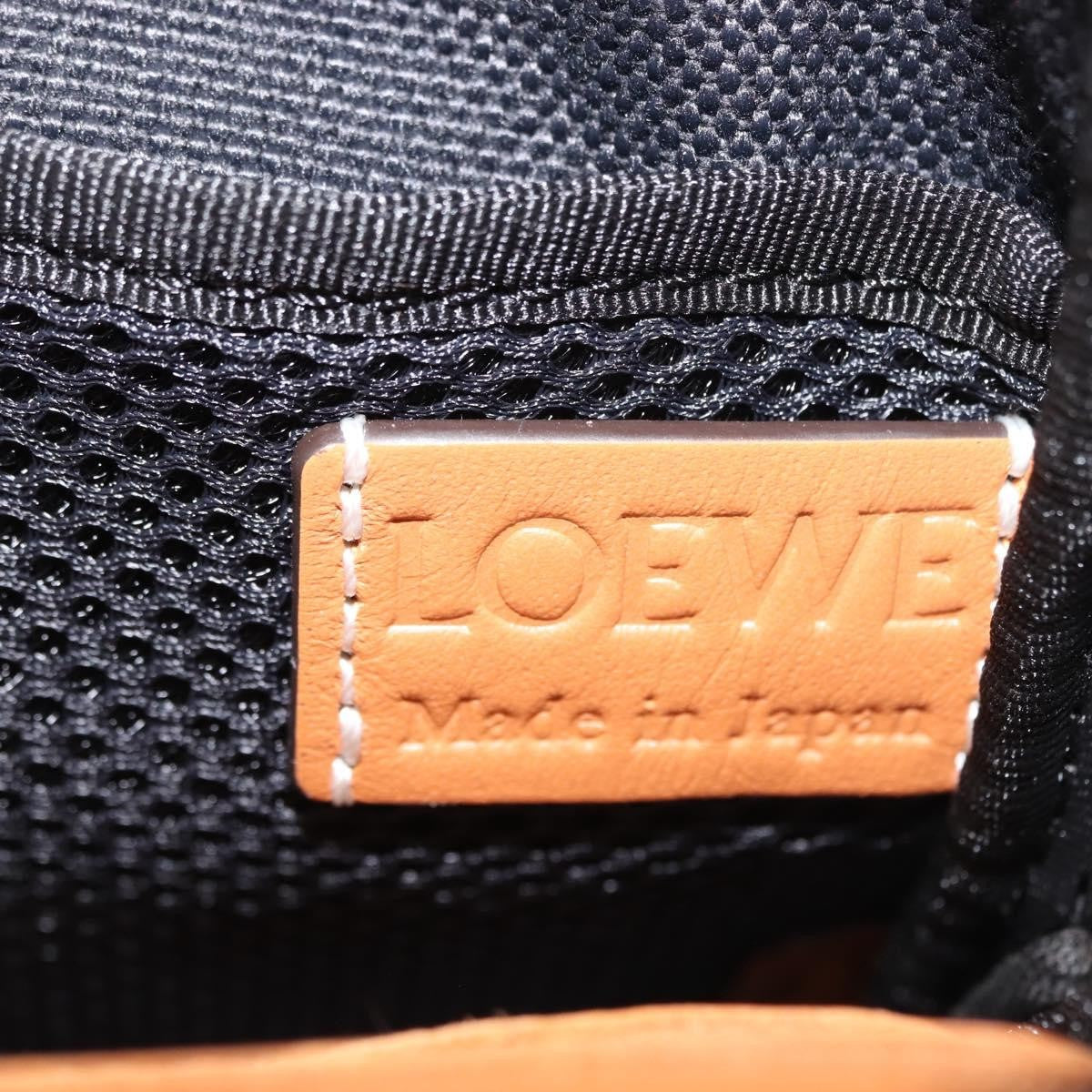 Loewe Eye/Loewe/Nature Zip Neck Pouch Canvas with Applique, MULTICOLOUR, CANVAS, Clutche & pouche