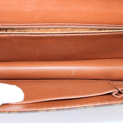 Louis Vuitton Dame Pochette Monogram Canvas, BROWN, CANVAS, Clutche & pouche