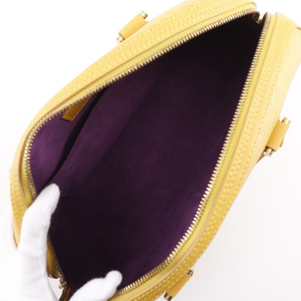 Louis Vuitton Jasmin Bag Epi Leather, YELLOW, LEATHER, Handbag