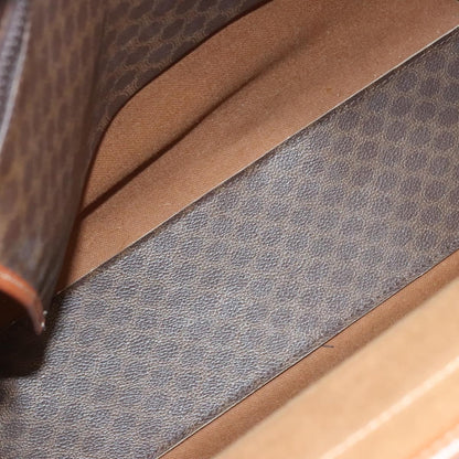 Celine Vintage Macadam Tote bag Canvas, BROWN, CANVAS, Tote bag